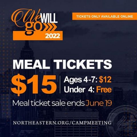 Purchase your meal tickets before June 19